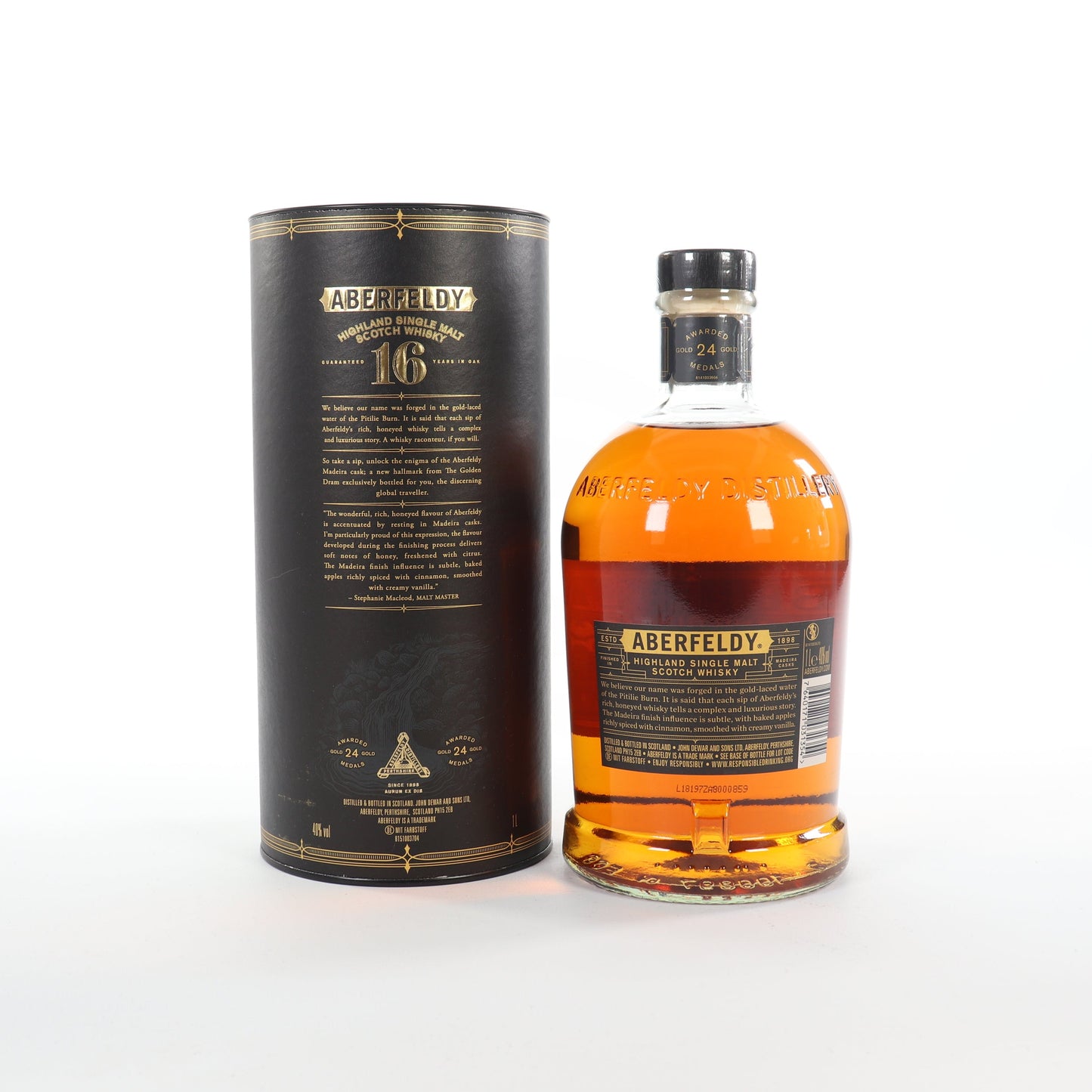 Aberfeldy 16 YO Madeira Cask + GBX