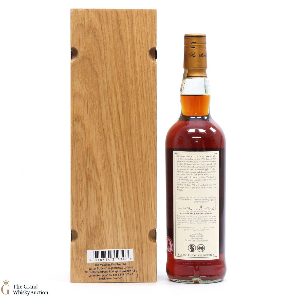 Macallan Fine & Rare – 30YO 1990