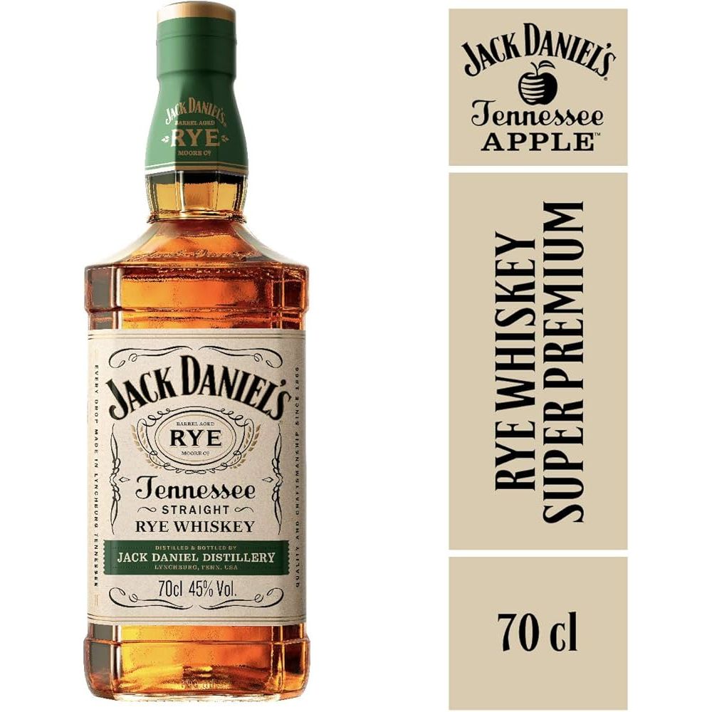 Jack Daniel's Straight Rye 45° 70 cl