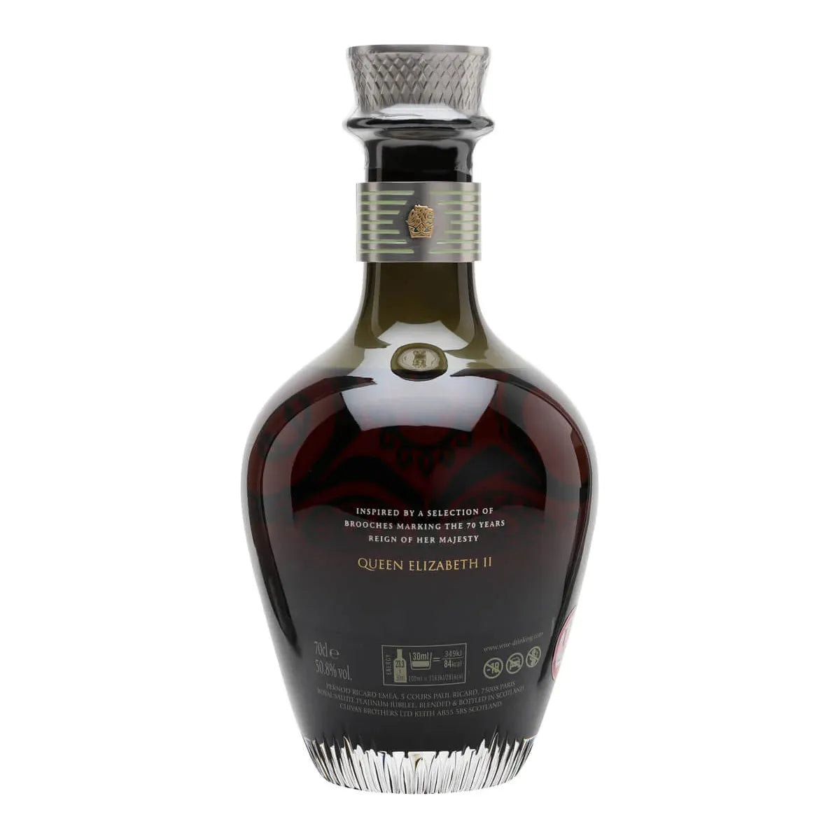 Chivas Regal Royal Salute Platinum Jubilee Edition 2022 Lot 78-50 50.8° 70 cl + GBX