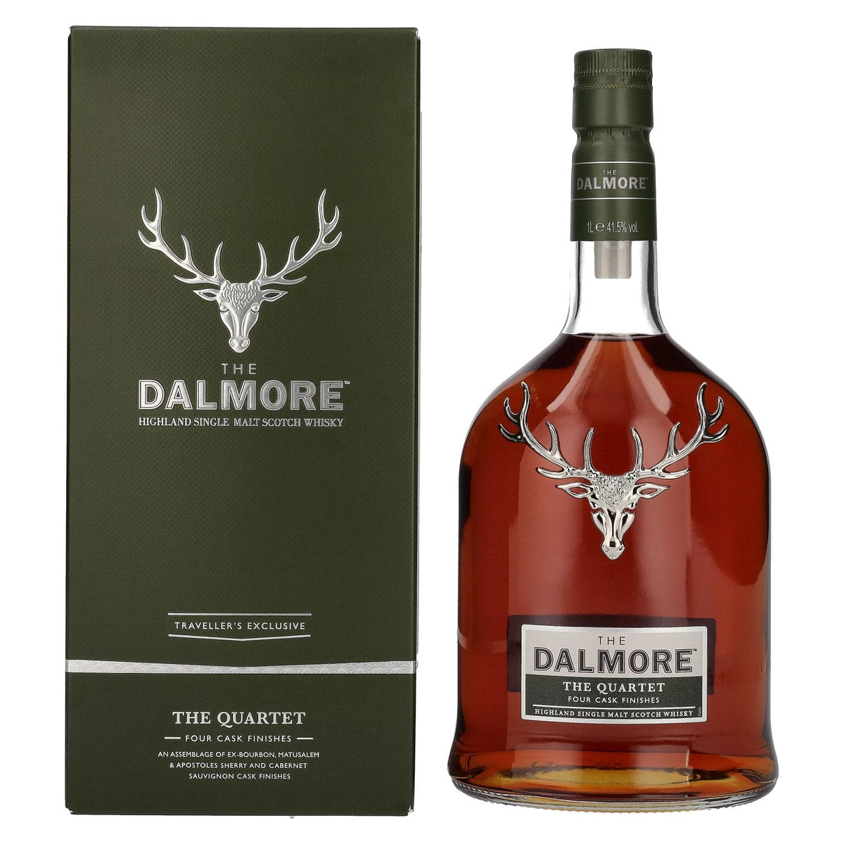 Dalmore Quartet 41.5° 1L + GBX