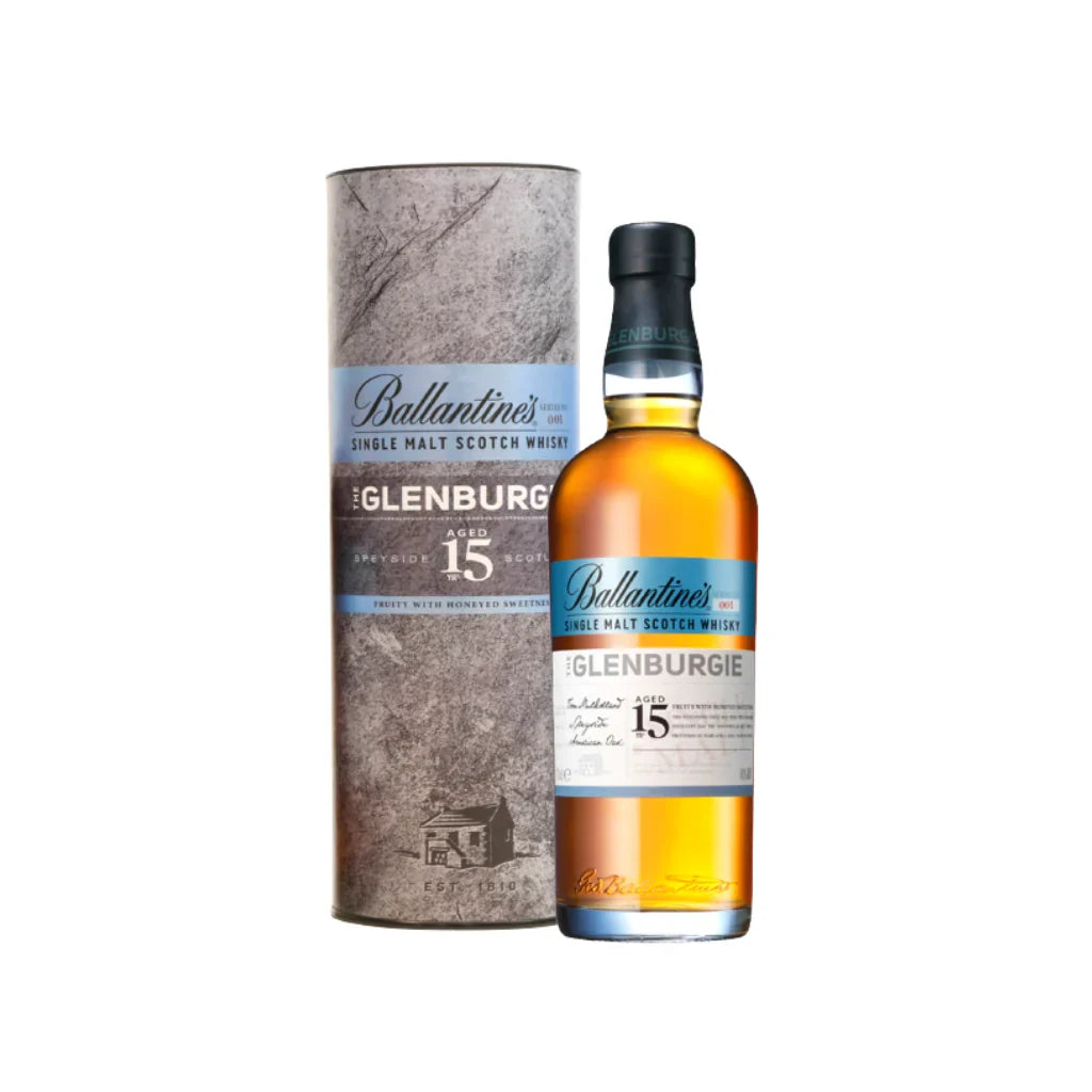 Ballantines The Glenburgie 15 YO Whisky 40% 70cl + GBX