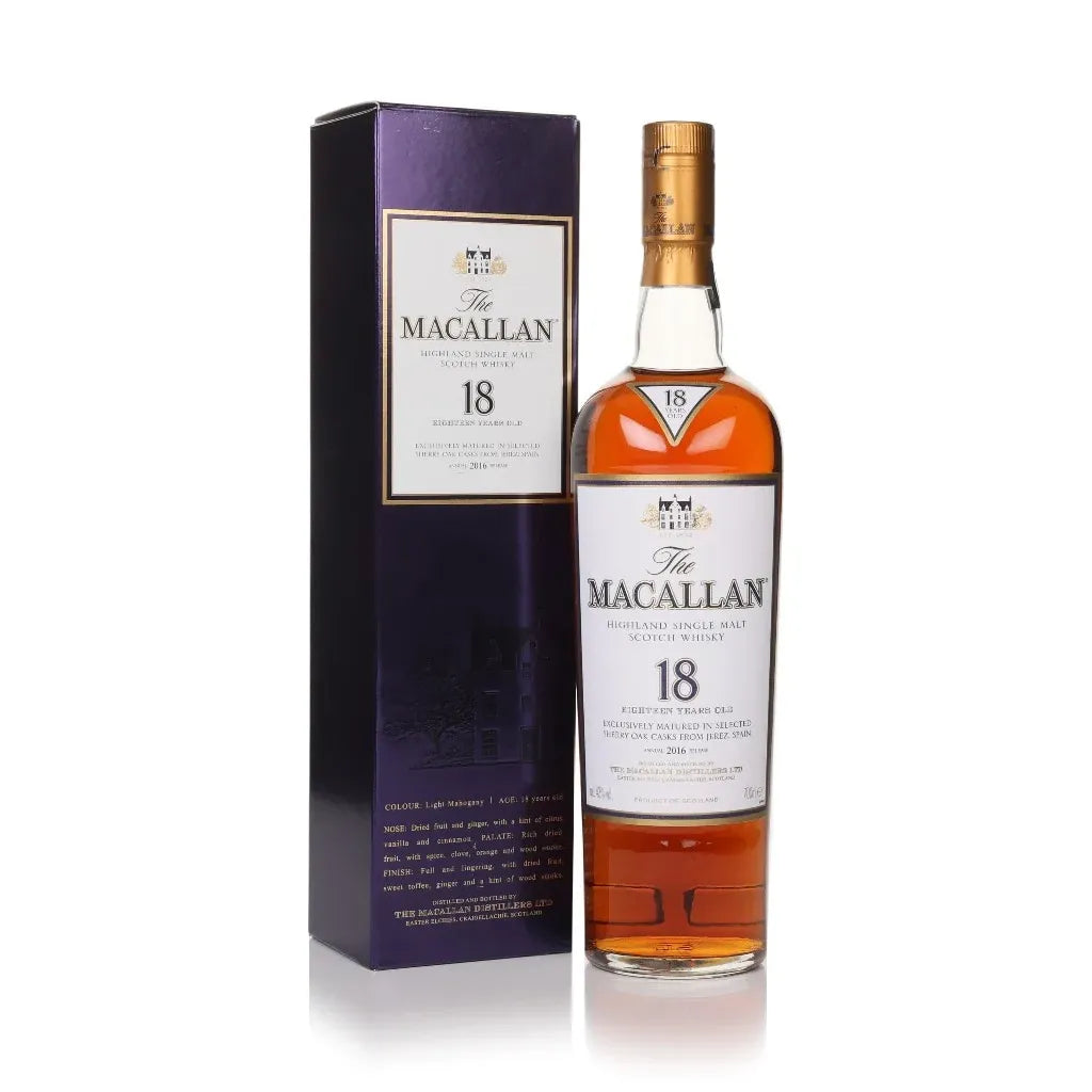 Macallan Sherry Oak 18 Years Old 2016 (700ml)