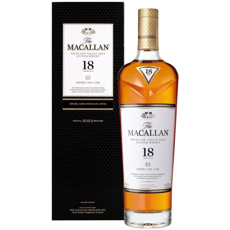 Macallan Sherry Oak 18 Years Old 2021 700 ml