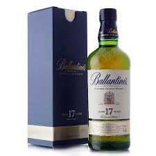 Ballantines 17 YO Whiskey 40% 70cl + GBX