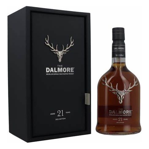 Dalmore 21 YO Whisky 43.8% 70cl + GBX