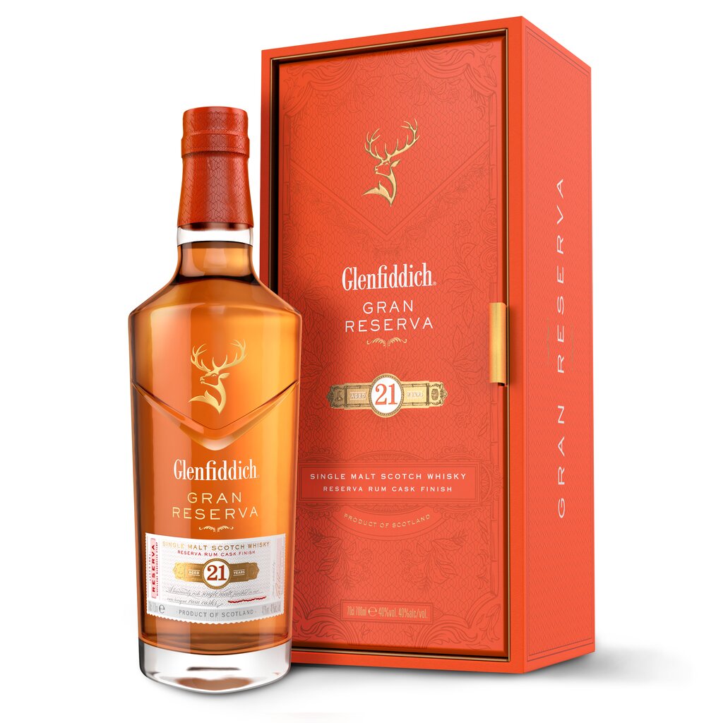 Glenfiddich 21 Years Reserva Rum Cask Finish 40° 70 cl + GBX