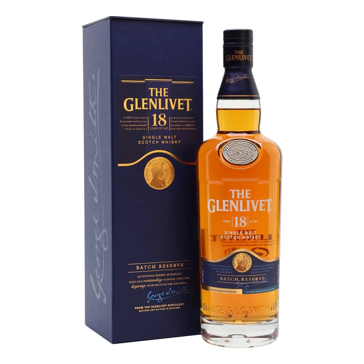 Glenlivet 18 YO Batch Reserve + GBX