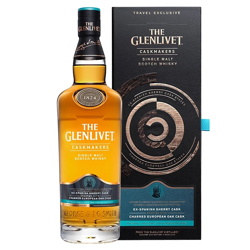 Glenlivet Caskmakers 40° 70 cl + GBX