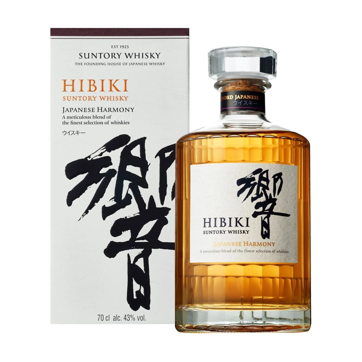 Hibiki Harmony Special Travel Edition 43° 70 cl + GBX
