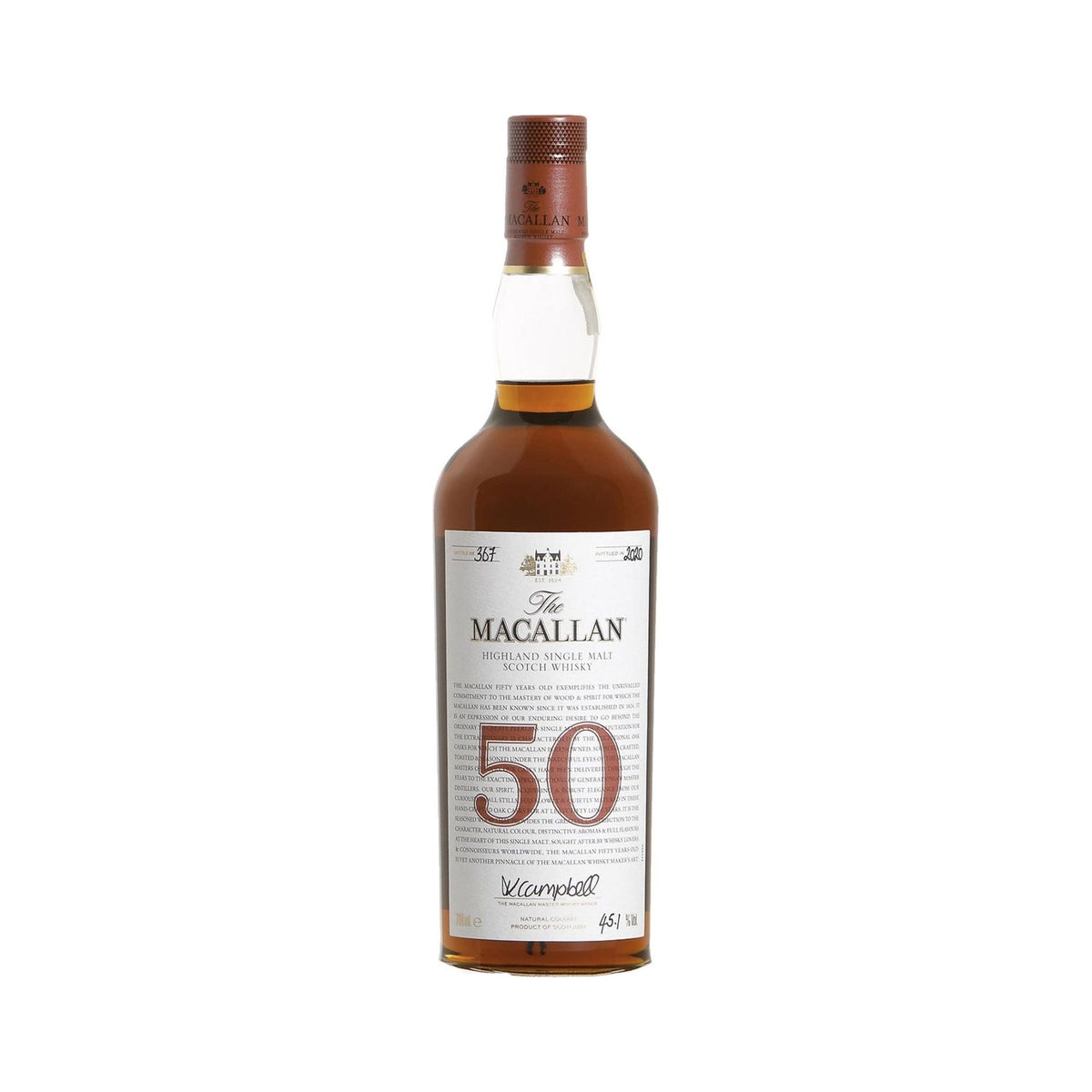 Macallan 50YO – The Red Collection