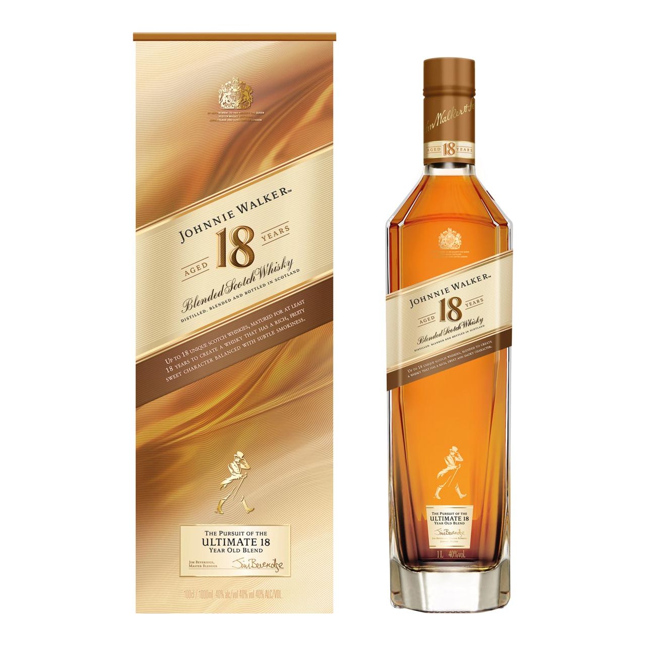 Johnnie Walker The Ultimate 18 Years 40° 1L + Gift Box