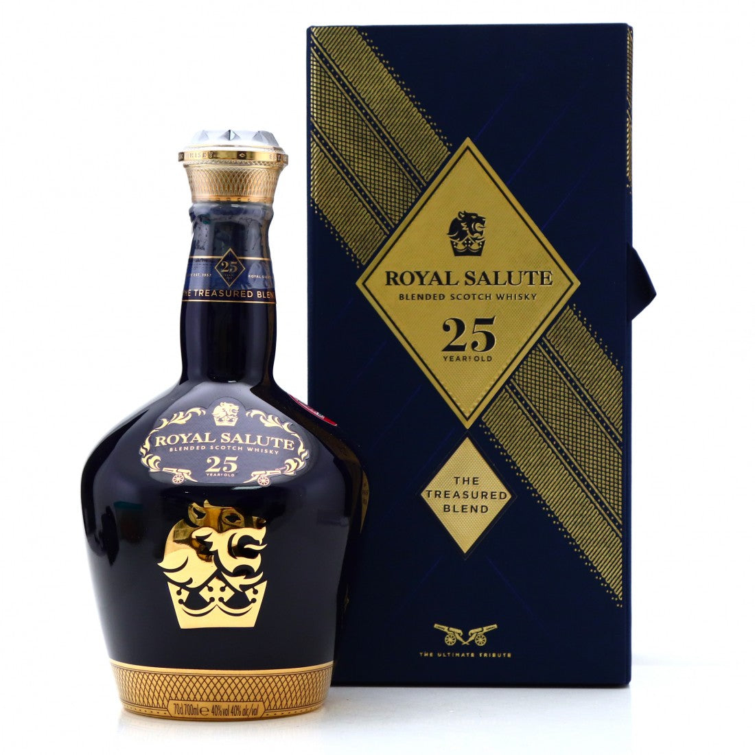 Chivas Regal Royal Salute 25 Years Treasured Blend 40° 70 cl + GBX
