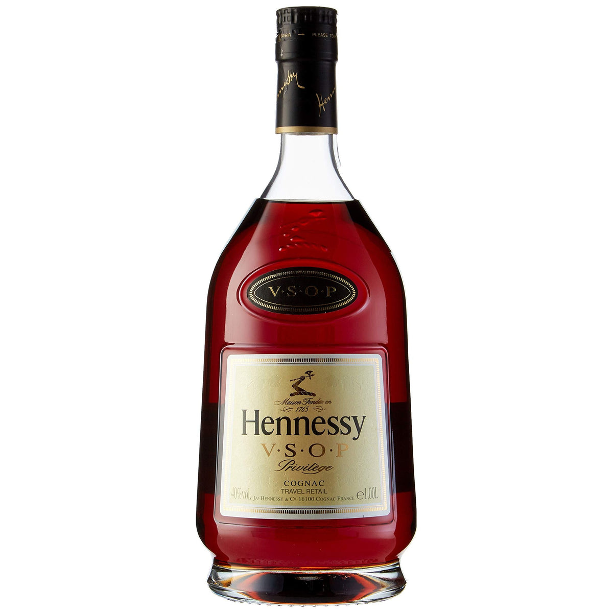 Hennessy VSOP 40° 1 L + GBX
