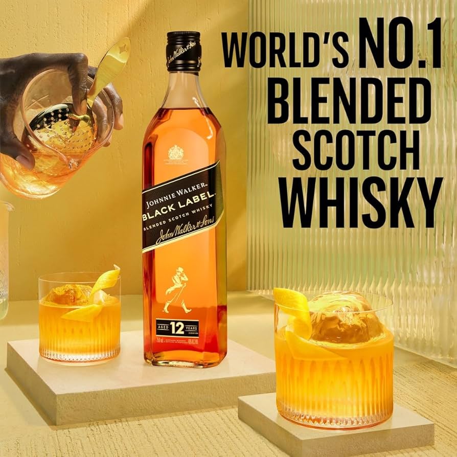 Johnnie Walker Black Label 40° 1 L