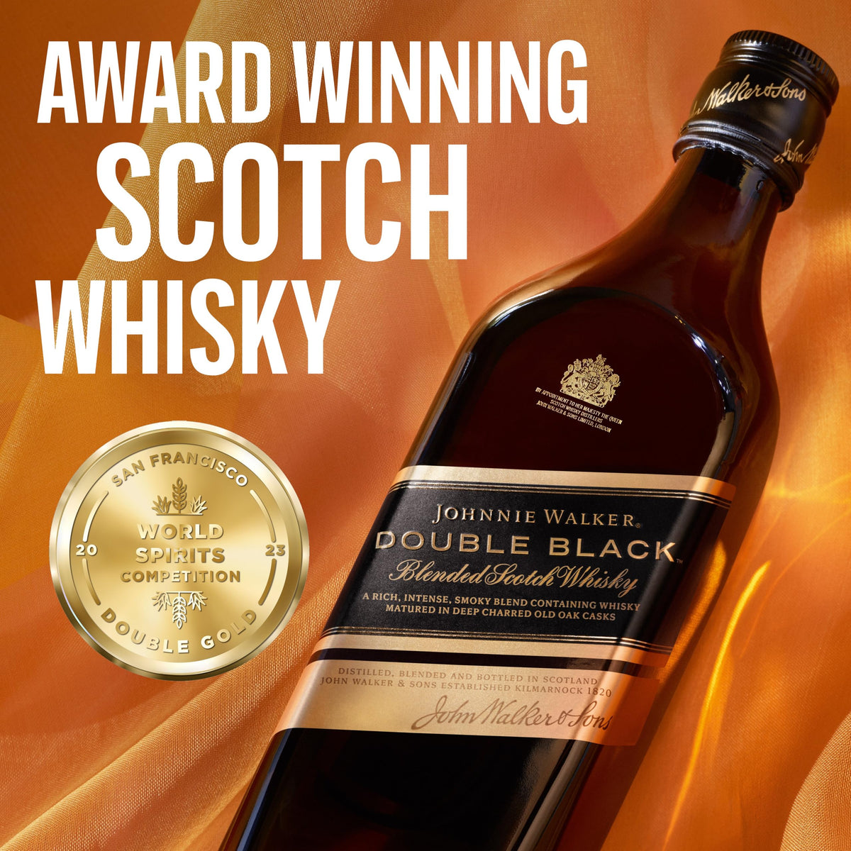 Johnnie Walker Double Black Label 40° 70 cl