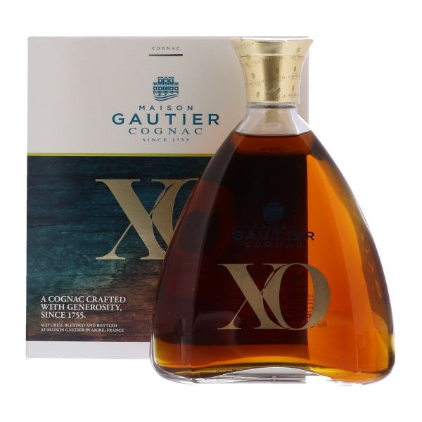 Gautier Cognac XO 40° 70 cl + GBX
