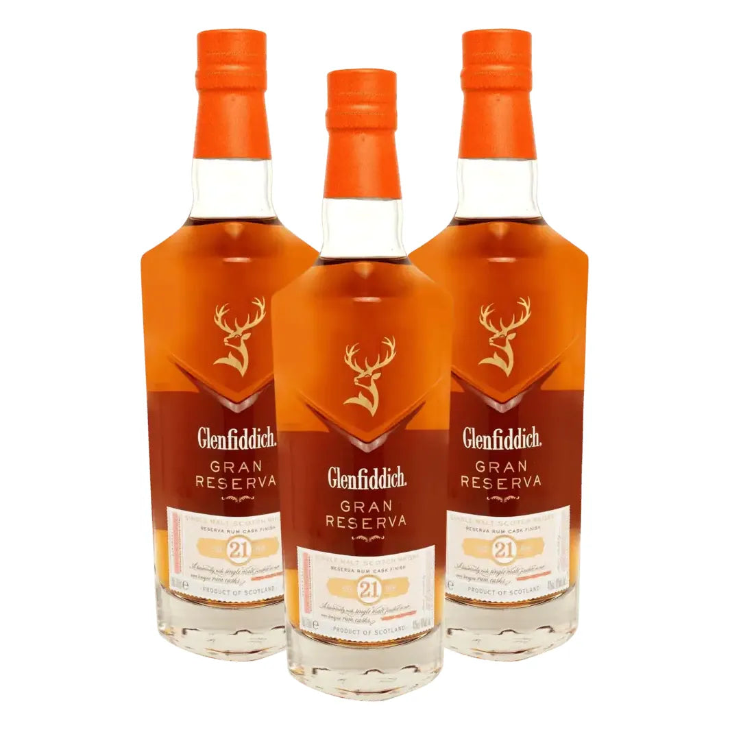Glenfiddich 21 Years Reserva Rum Cask Finish 43.2° 70 cl + GBX