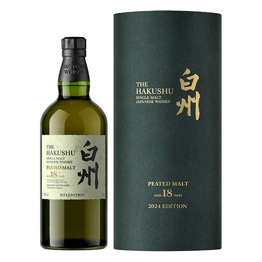 Hakushu Tsukuriwake 18 Years Peated Malt Edition 2024 48° 70 cl + GBX