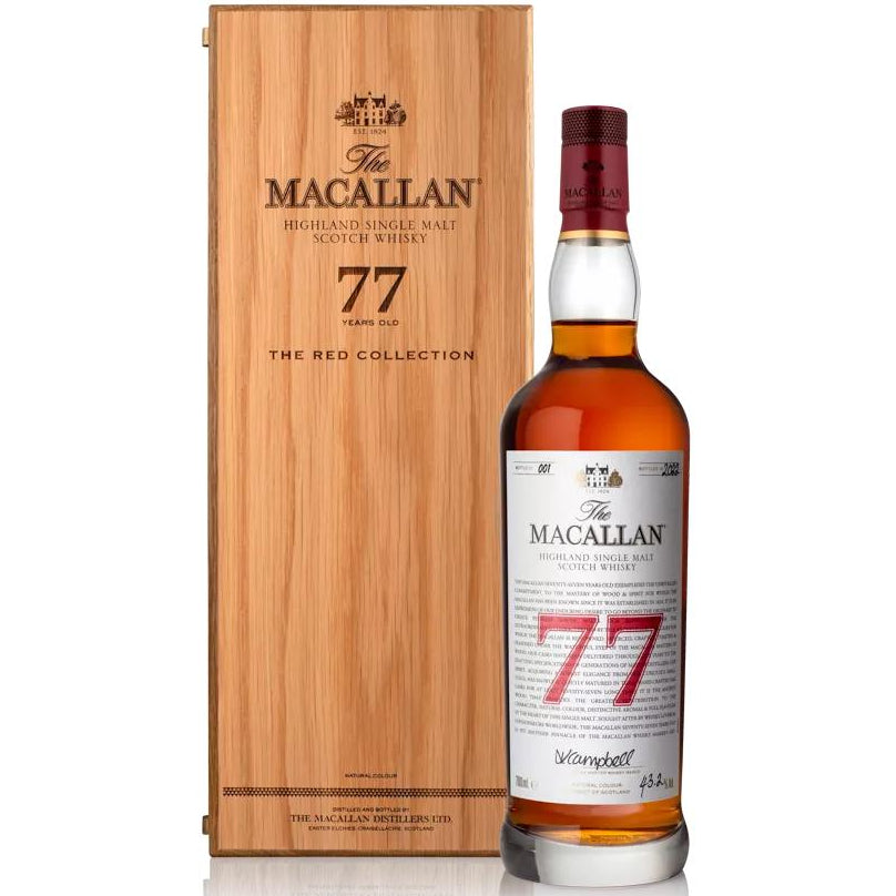 Macallan 77YO – The Red Collection