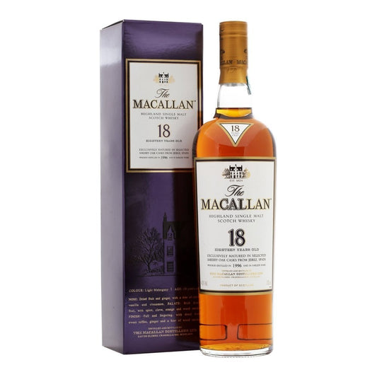 Macallan Sherry Oak 18 Years Old 1996 700ml