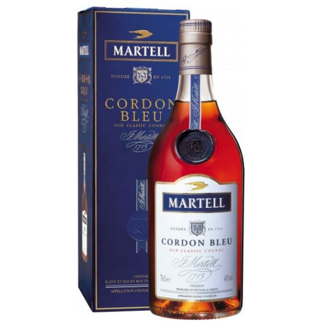Martell Cordon Bleu 40° 70 cl + GBX