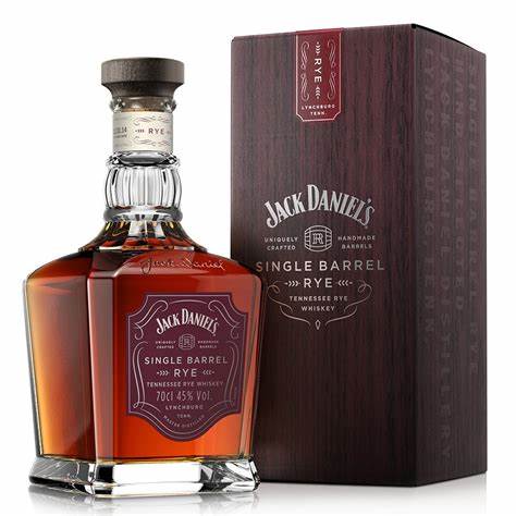 Jack Daniel's Single Barrel Rye 45° 70 cl + GBX