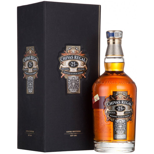 Chivas Regal 25 Years 40° 70 cl + GBX