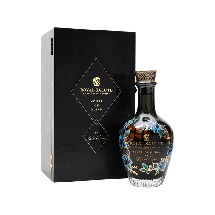 Chivas Regal Royal Salute House Of Quinn By Richard Quinn 49.8° 70 cl + GBX
