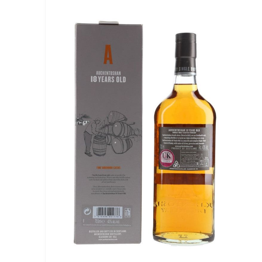 Auchentoshan 18 Years 43° 70 cl + GBX