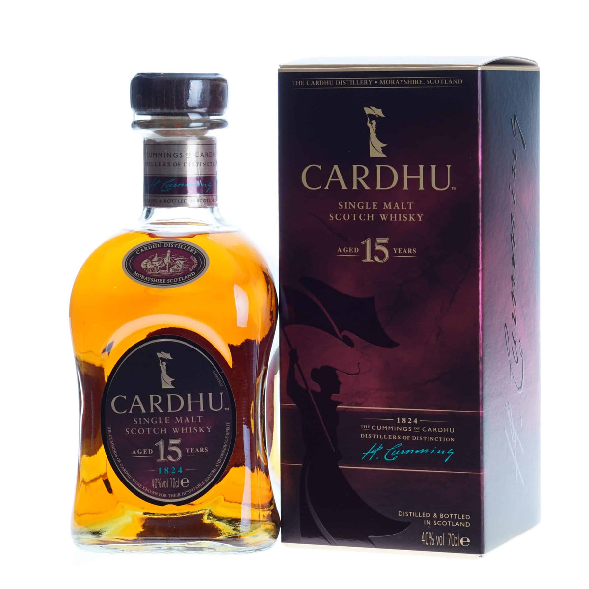 Cardhu 15 Years 40° 70 cl + GBX
