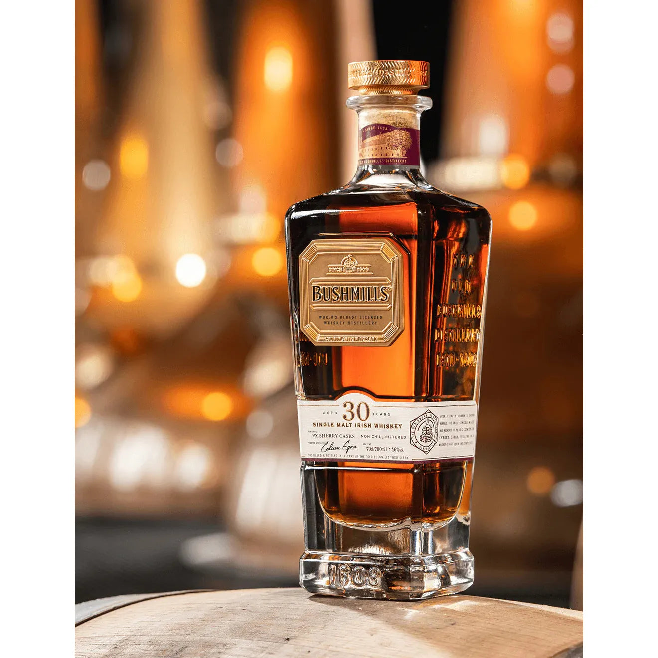 Bushmills 30 Years 46° 70 cl + GBX