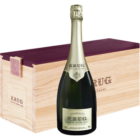Krug Clos du Mesnil 2009 0.75L + Wooden Case