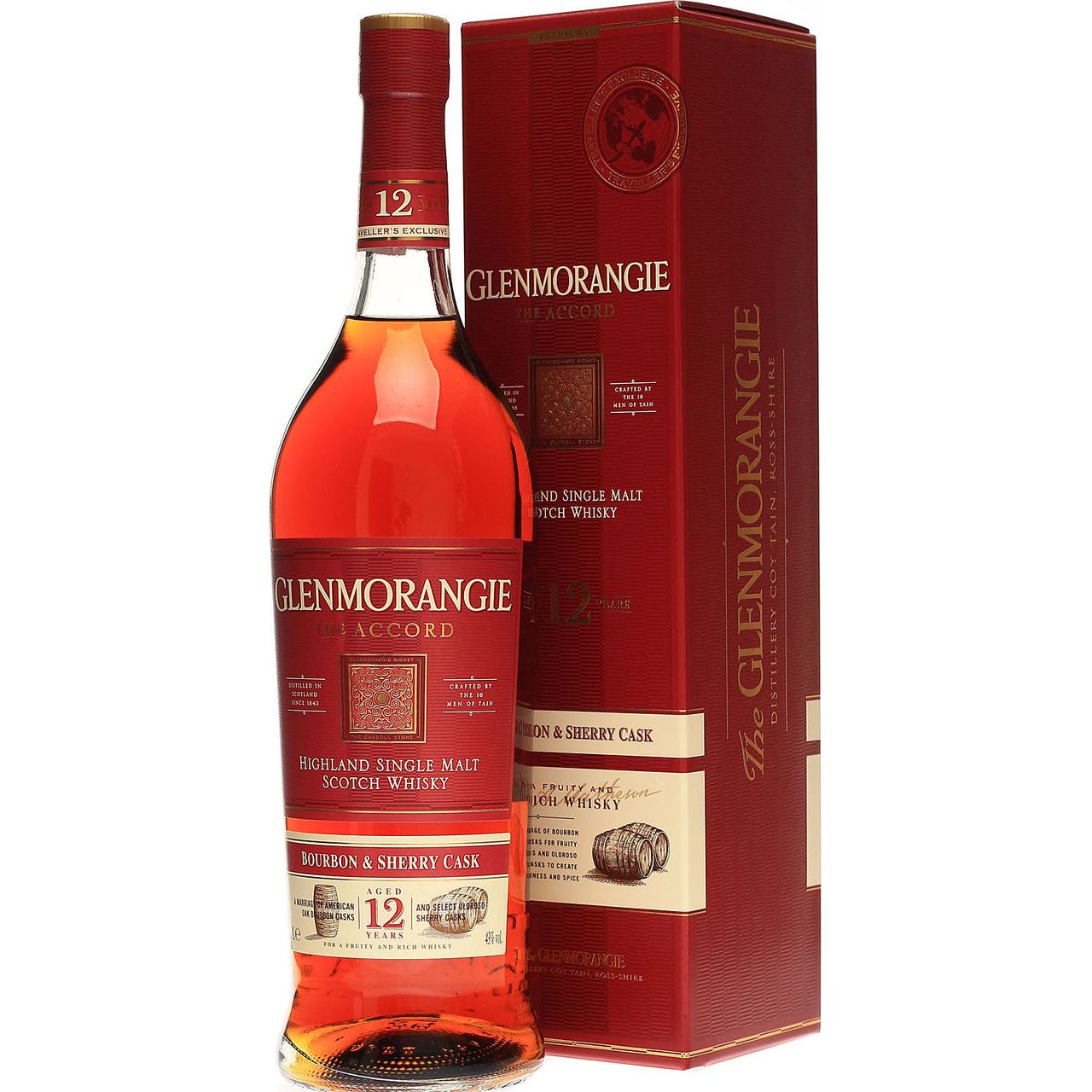 Glenmorangie The Accord 12 Years 43° 1 L + GBX