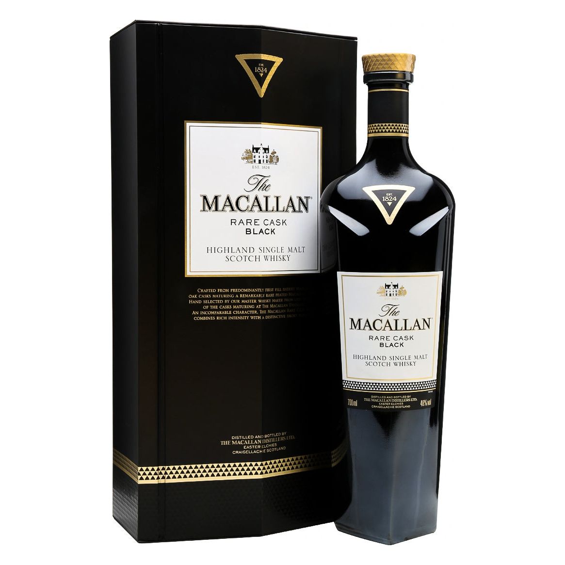 Macallan Rare Cask Black 48° 70 cl + Gift Box
