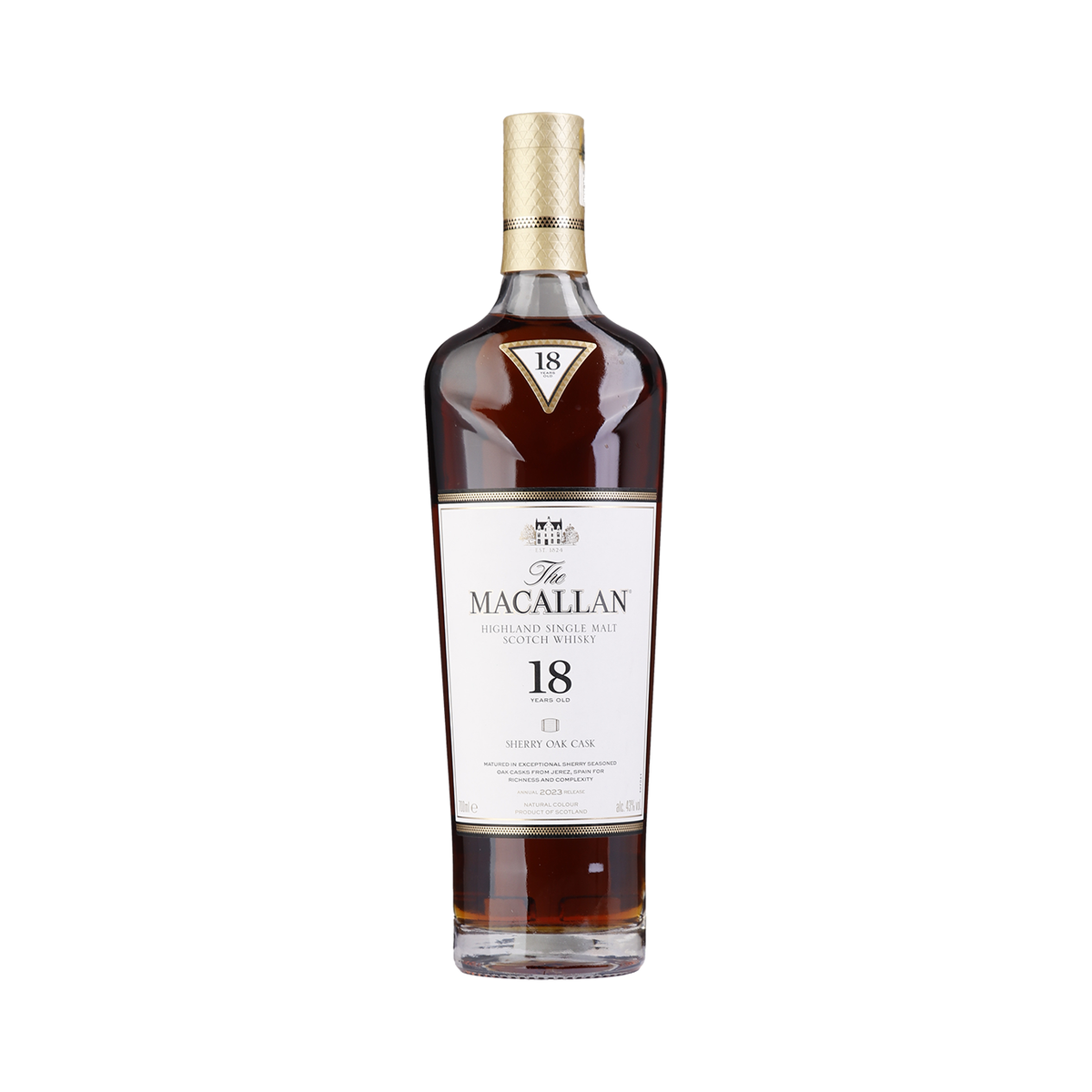 Macallan 18 Years Sherry Oak 43° 70 cl + Gift Box