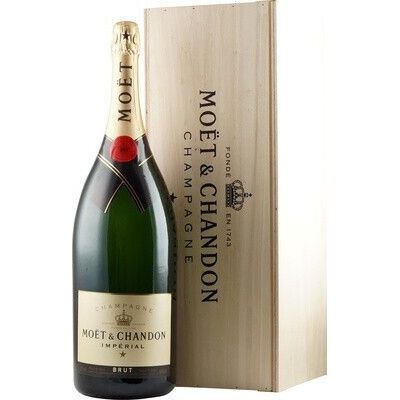 Moët & Chandon Impérial Brut Matusalem 6L + Wooden Case