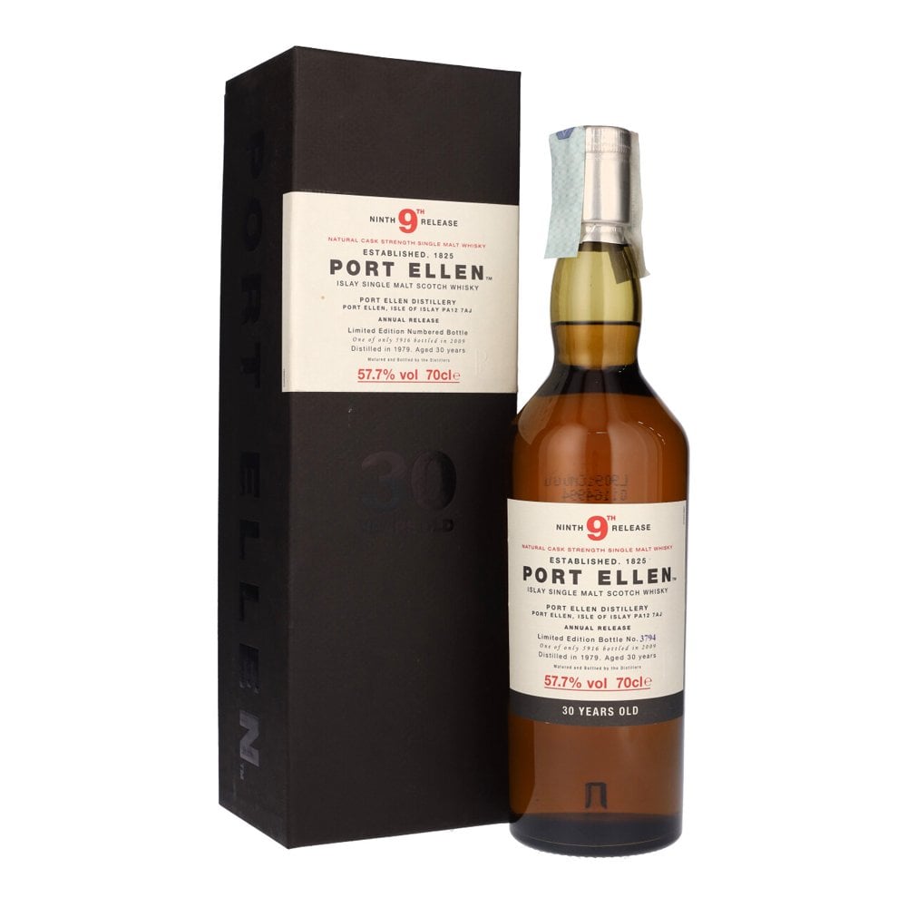 Port Ellen 30 Years Old - 9th release 1979 70cl