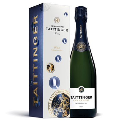 Taittinger Prelude Grand Cru Champagne 12.5% 75cl + GBX